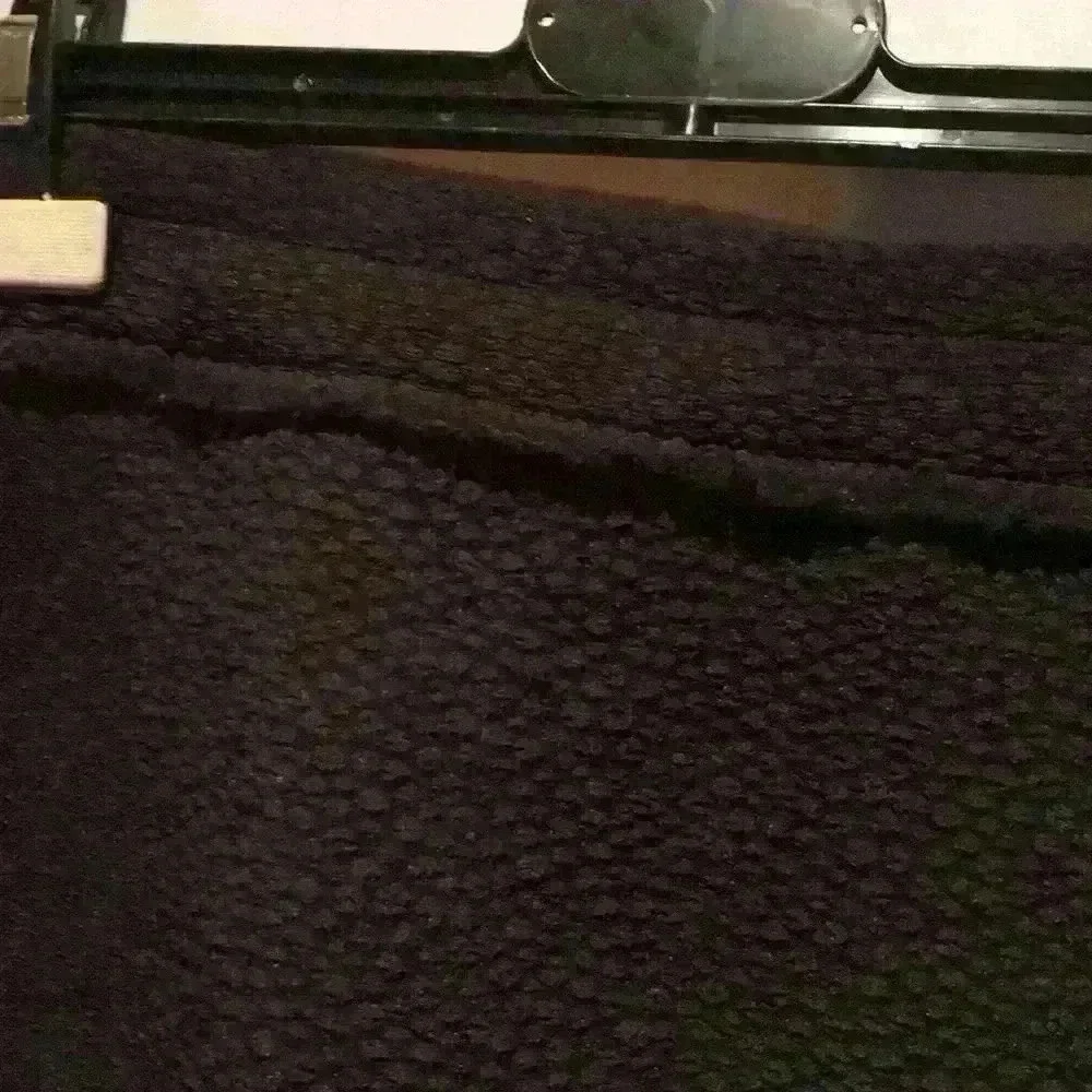 Sandro black skirt  with distressed detail size 1 - Picture 2 of 5